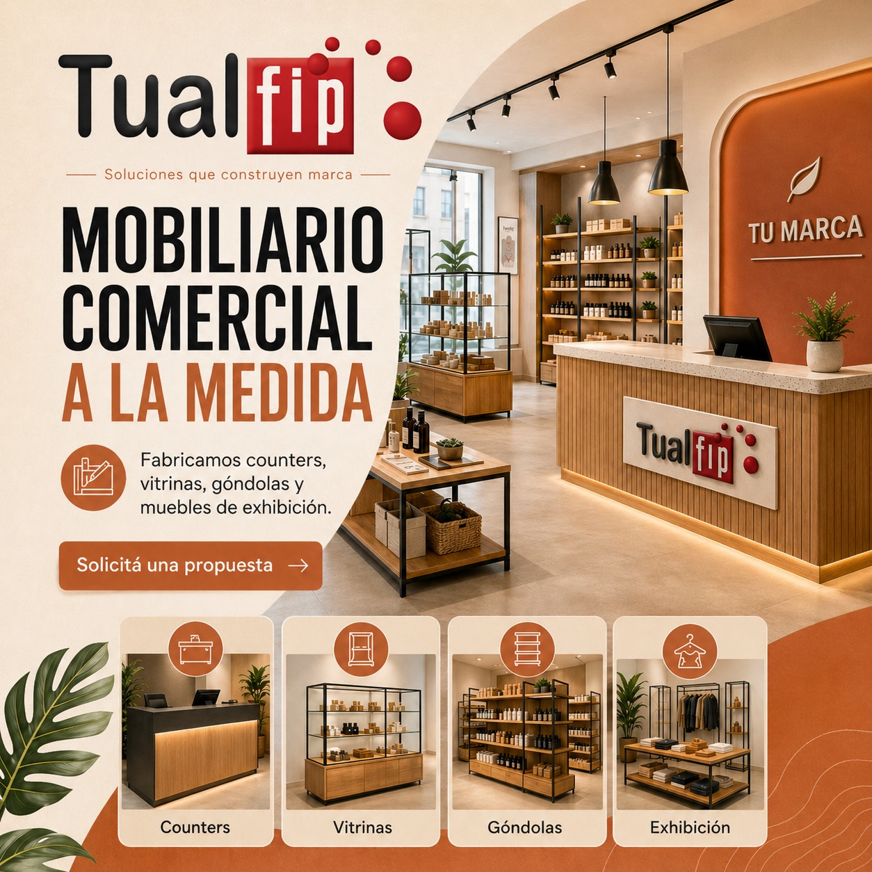 Mobiliario comercial a la medida