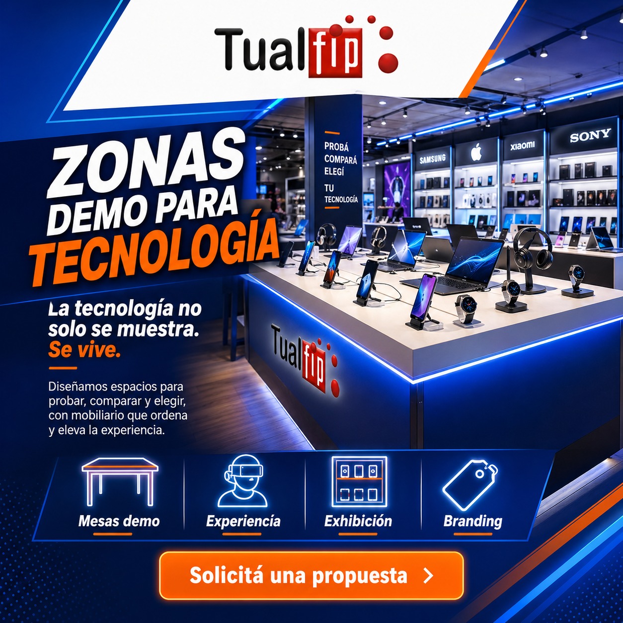Zonas demo para tecnología
